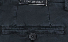 Luigi Borrelli Navy Blue Pants - 30/46 - (10SLIMCERNP012NAVY)