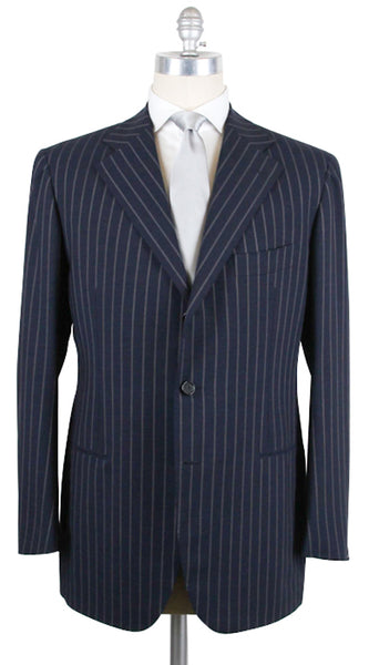 Cesare Attolini Navy Blue Suit 44/54