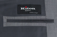 Kiton Gray Nail Head Jacket -  4 Button - 38/48 - (UG0CP04/7F3007)