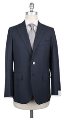 Orazio Luciano Midnight Navy Blue Striped Suit - 36/46 - (LB104172)