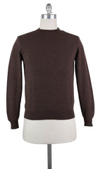 Svevo Parma Brown Cashmere Sweater - Size S (US) / 48 (EU) - (0100SA131629)