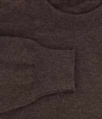 Svevo Parma Brown Cashmere Sweater - Size S (US) / 48 (EU) - (0100SA131629)