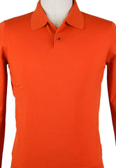 Svevo Parma Orange Wool Sweater - Polo - Medium/50 - (1330SPE09X59)