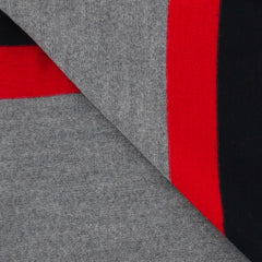 Svevo Parma Gray Striped Long Scarf - 84" x 20" - (1349SA10X6)