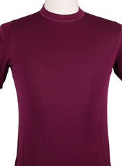 Svevo Parma Burgundy Red Sweater - Short Sleeve - (SVMP0002V21P) - Parent